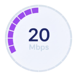 Fibre 20 Mbps
